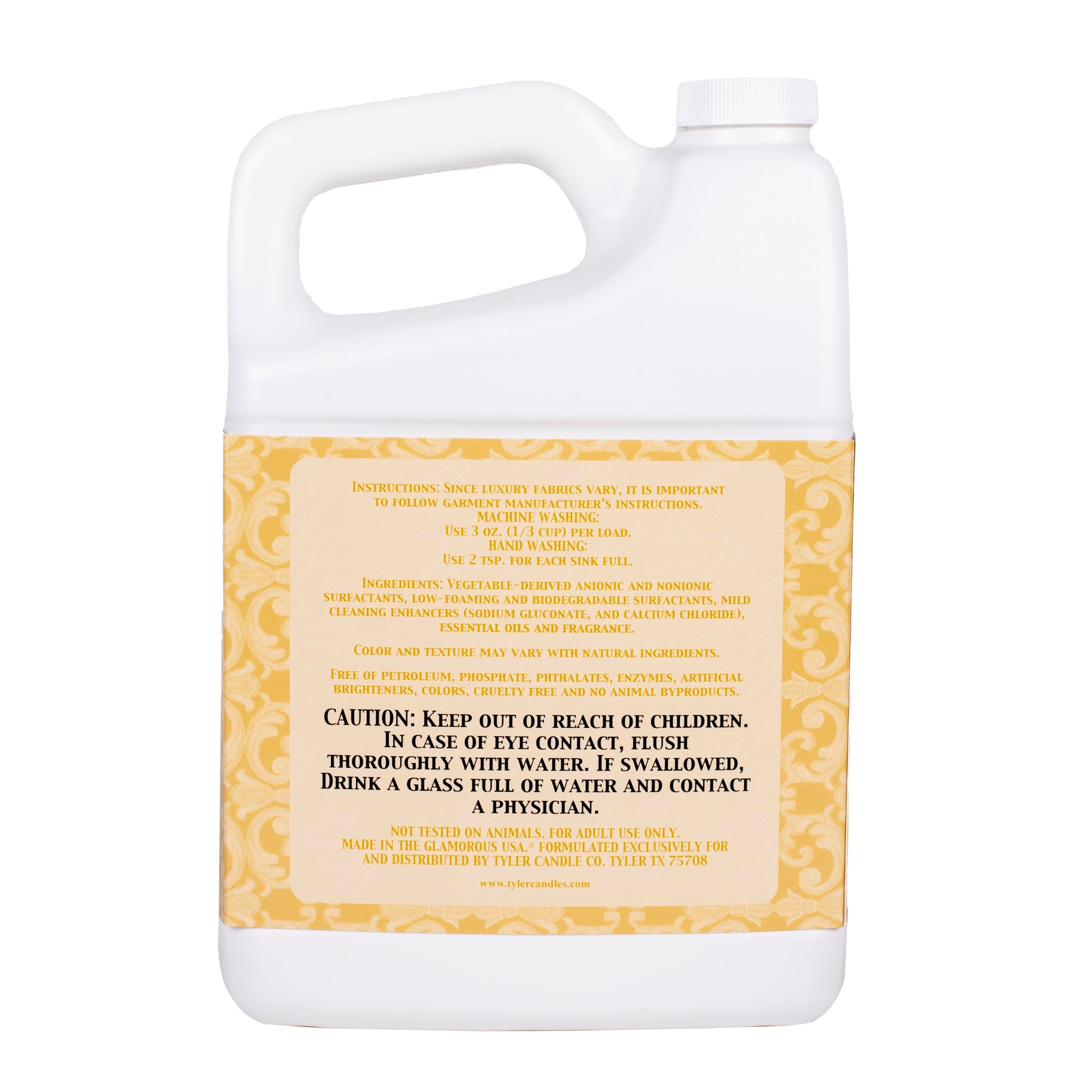 Tyler Candle - French Market Half Gallon (1.89 liters) Size Laundry Detergent