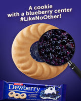 Dewberry Sandwich Cookie With Cream and Blueberry Flavor Jam 36 g.(Pack of 12) // By Benjawan Shop