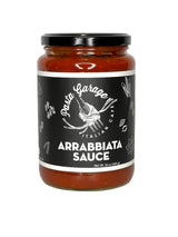 Pasta Garage Classic ARRABBIATA Sauce/World Famous Signature Recipe Spicy (Hot) Pasta Sauce/Small Batch/Slow Cooked/Vegetarian/Vegan/Gluten Free/Low
