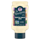 Sir Kensington's Spread & Dressing Truffle Garlic Aioli for Dipping Drizzling & Spreading Non-GMO Certified Humane Keto Gluten Free & Kosher 12 oz
