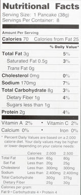 Golden Zucchini Pancakes, 10.6 OZ