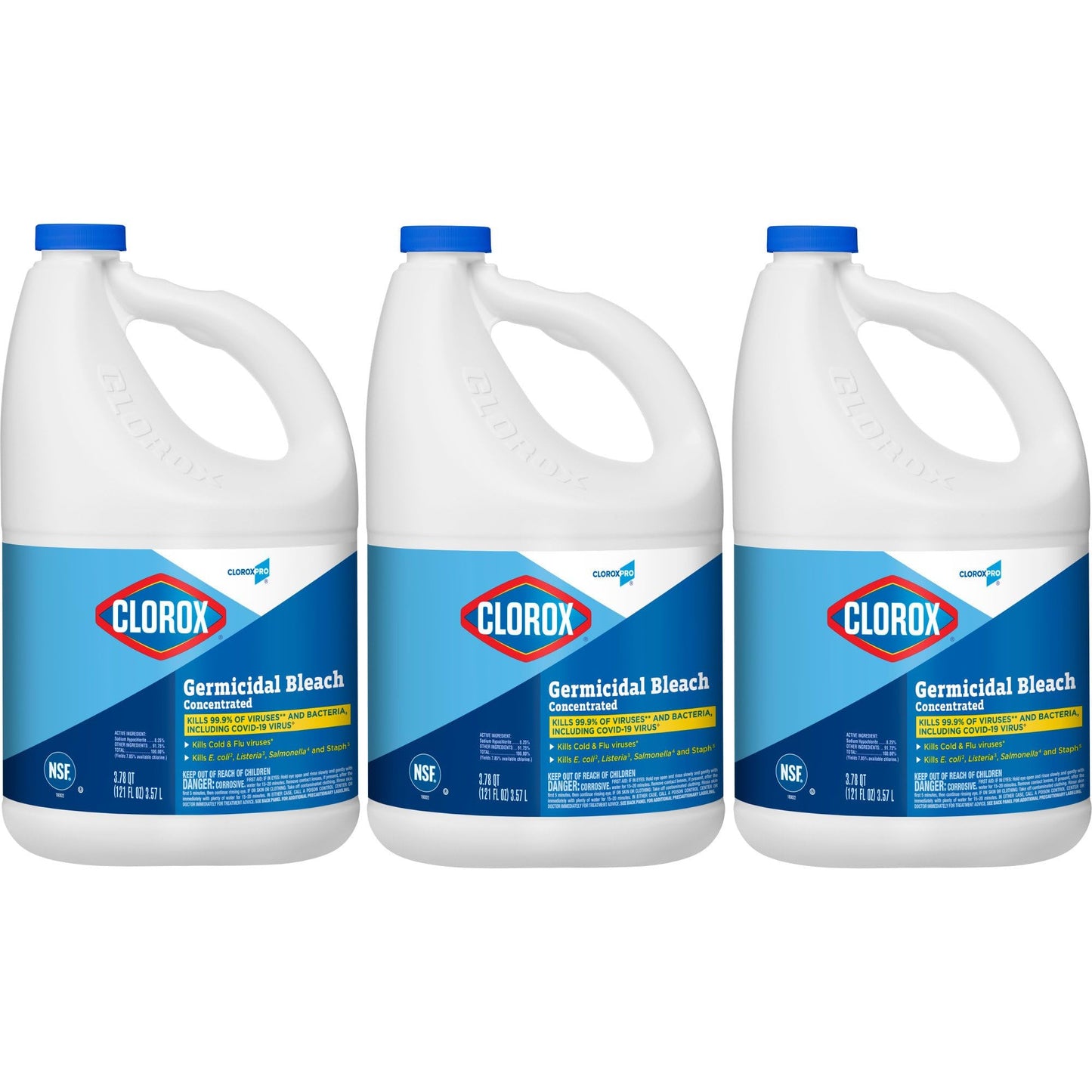 CloroxPro Clorox Germicidal Bleach, 121 Ounce Bottle (30966) (Package May Vary)