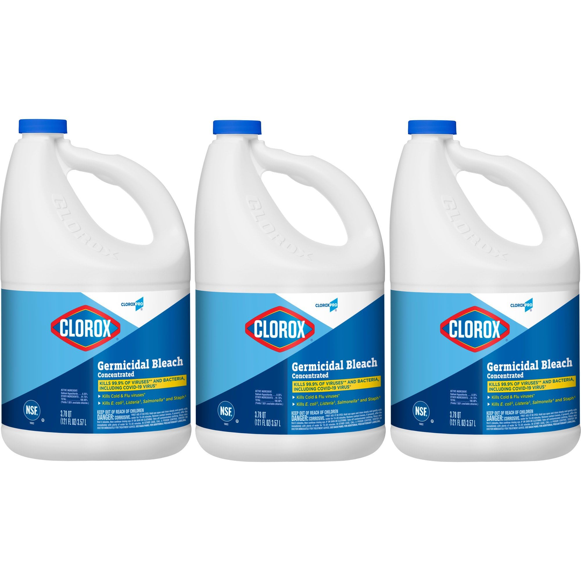 CloroxPro Clorox Germicidal Bleach, 121 Ounce Bottle (30966) (Package May Vary)