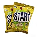 Durian Gummies (280g/9.88oz) Thai Durian Gummies | Southeast Asian Flavor | Individually Wrapped | Snack