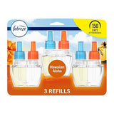 Febreze Plug in Air Freshener, Odor-Fighting Scented Oil Refill, Air Fresheners for Home and Bathroom and Kitchen, Long Lasting for Strong Odors