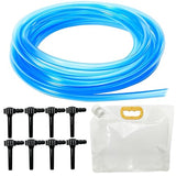 COZYDIG 26FT Maple Syrup Tapping Kit,Maple Tree Tapping kit Include 8Pcs Taps,8Pcs Sap Collection Bags for Experts Beginners Maple Birch Syrup