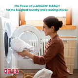Cloralen Household Cleaning Liquid Bleach - 32.12 fl oz - 3-in-1 Multipurpose Cleaner for Laundry, Bathroom & Kitchen - Deodorizes, Whitens & Deep