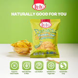 LULU Plantain Chips - Lightly Salted, 30 Individual Bags (2.5 Oz Each) - Crunchy, Delicious, Kosher, Gluten-Free Healthy Snacks - No Preservatives or