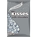 HERSHEY'S KISSES Milk Chocolate Candy Bulk Bag, 60 oz