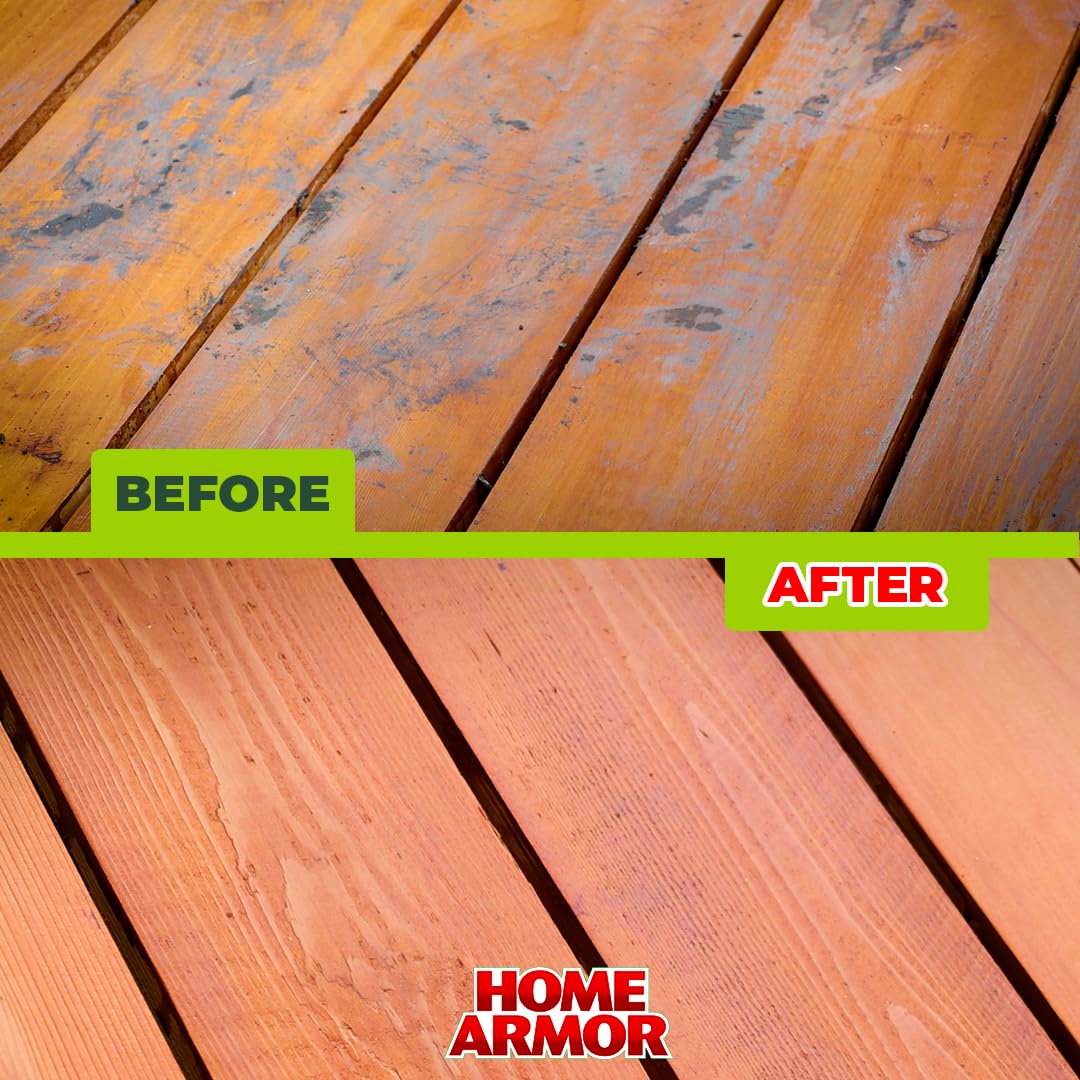 Home Armor Deck & Patio Wash, 64 oz., Lifts Stains from Dirt and Grime to Keep Decks and Patios Looking Great Over Their Lifespan, Used on Wood