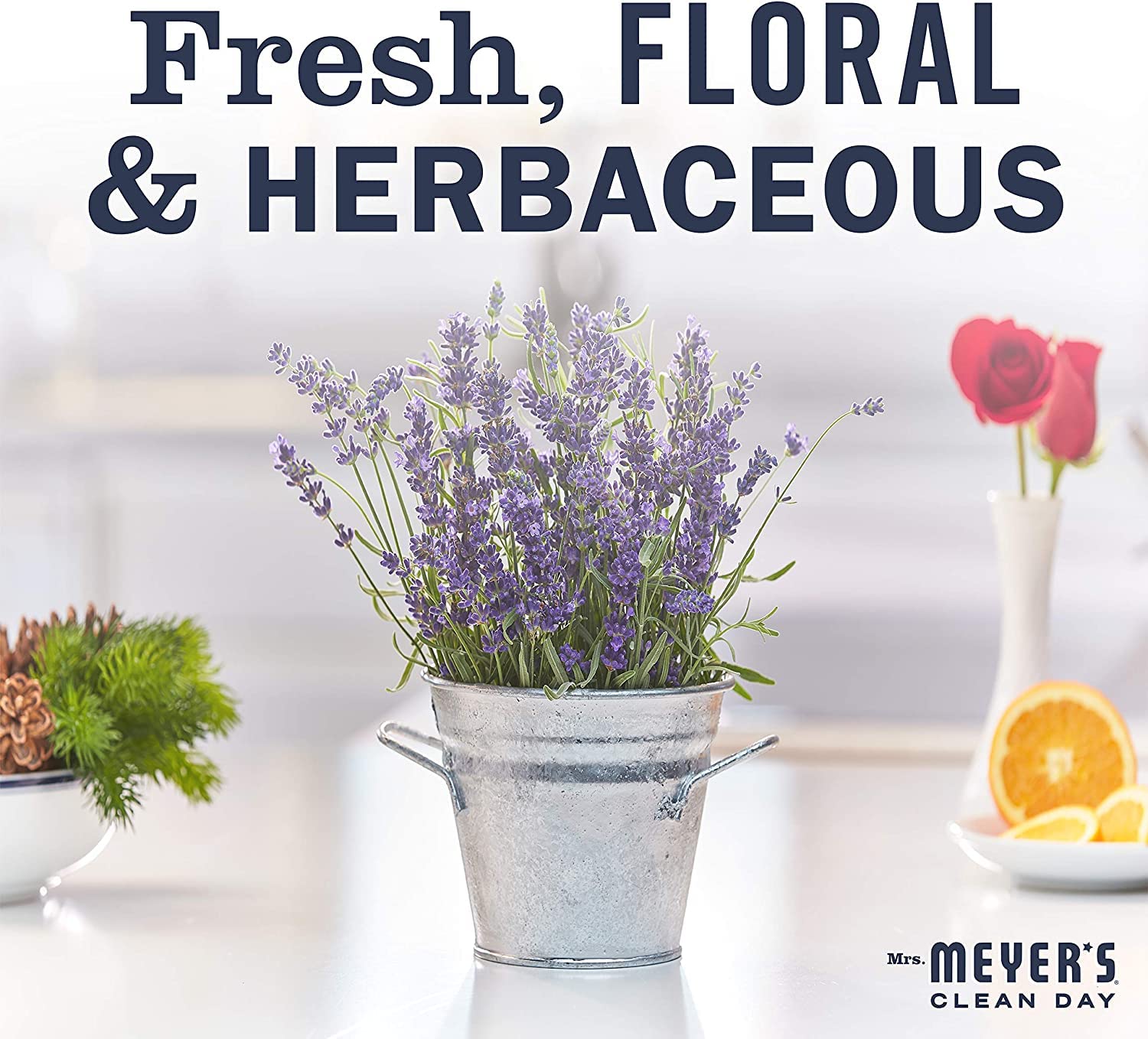 Mrs. Meyer'S Glass Cleaner Lavender, Lavender Scent 24 Oz