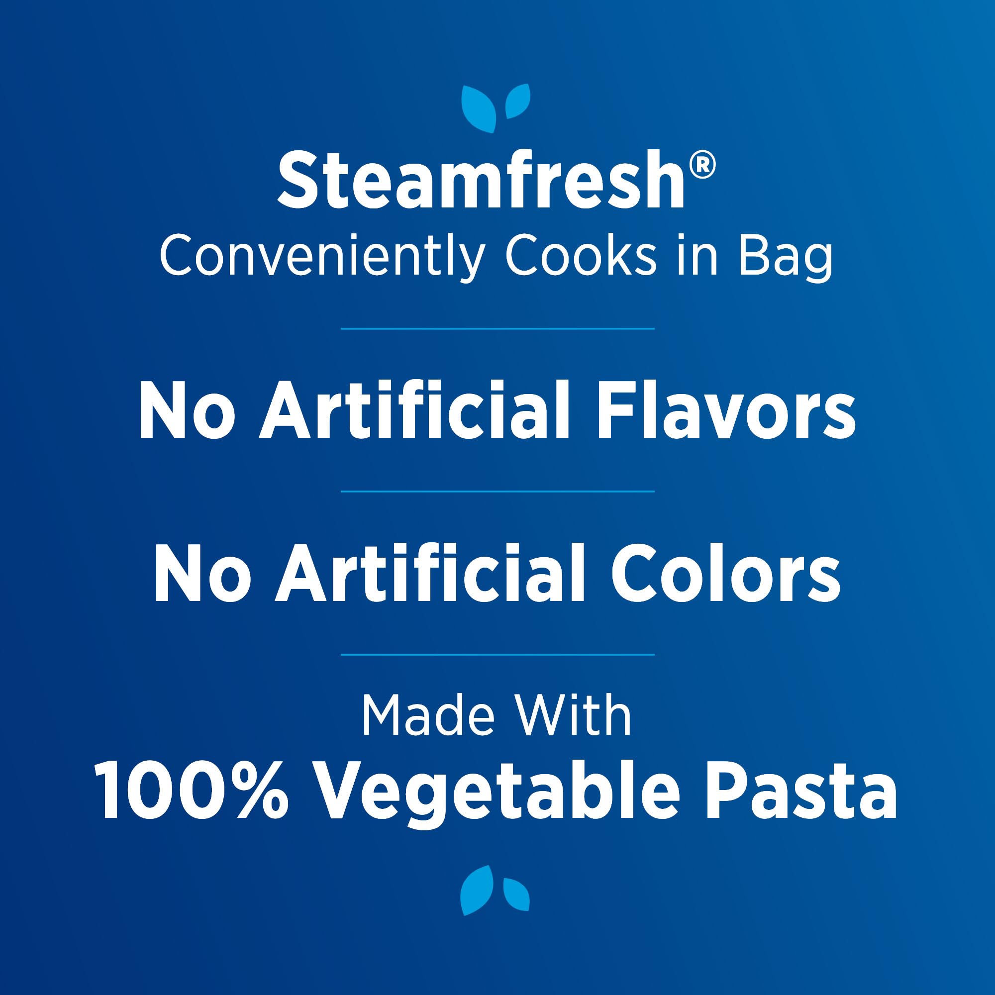 Birds Eye Veggie Pasta Rotini Alfredo, Convenient Vegetable Pasta for an Easy Frozen Side, 10 OZ Bag