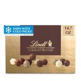 Lindt Gourmet Truffles Chocolate Candy Truffles, Assorted Chocolate Truffles, Great For Gift Giving, 14.7 oz. Gift Box