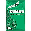 HERSHEY'S KISSES Milk Chocolate Candy Bulk Bag, 60 oz