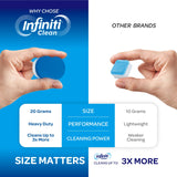 Infiniti Clean Washing Machine Cleaner Tablets 24 Pack - 16.9oz Washing Machine Cleaner Top Load, Septic Safe Washer Machine Cleaner Tablets, HE