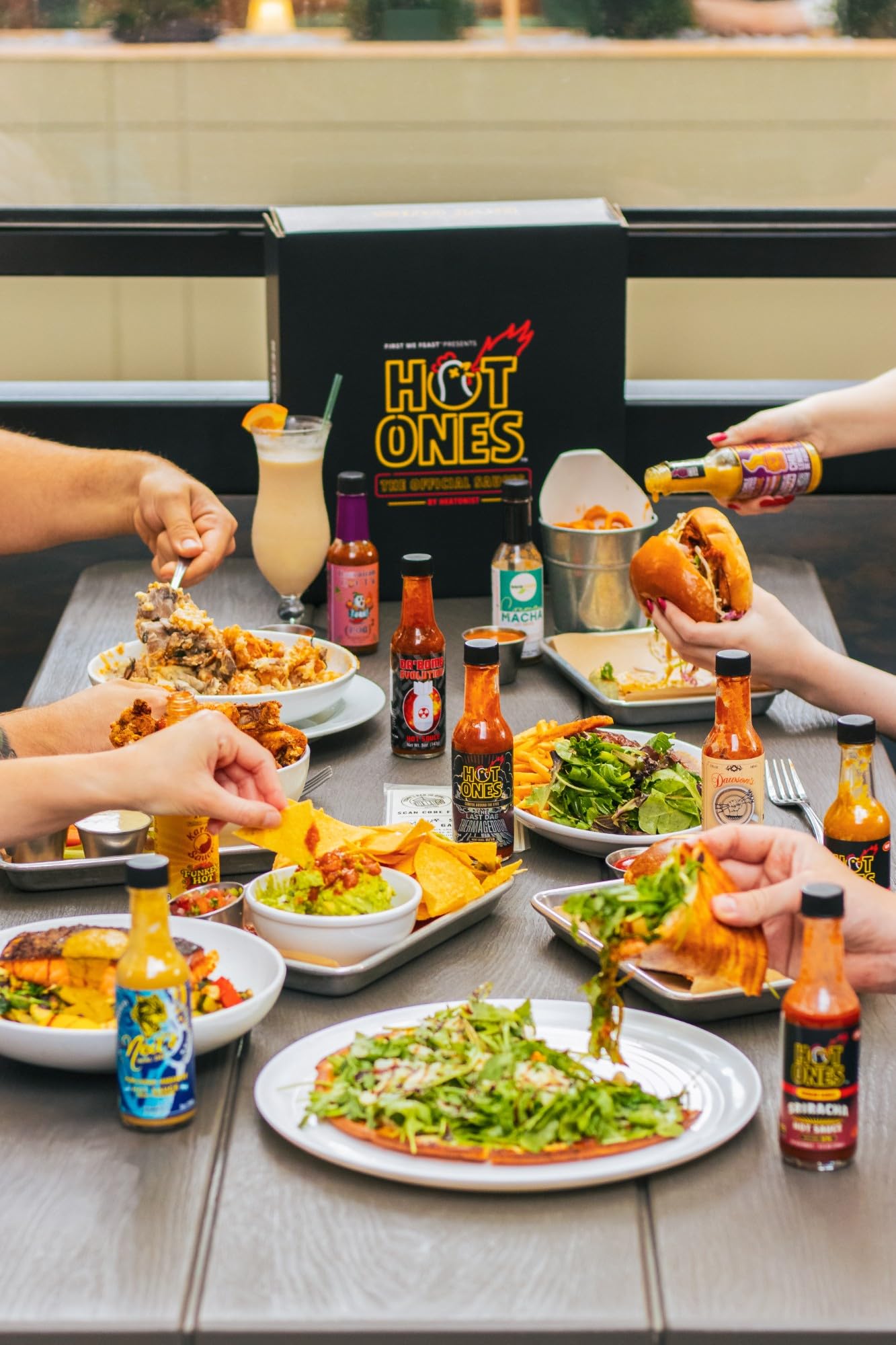 Hot Ones Hot Sauce Challenge - Season 28 - Hot Sauces Gift Sets - Variety Pack - Made with Natural Ingredients - Unique Small Batch Sampler Gift Set