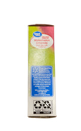 Great Value Watermelon Limeade Powdered Energy Electrolyte Drink Mix with Caffeine. 10 Packets Per Box. 3 Boxes. 30 Total Stick Packets