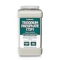 Coolinario Trisodium Phosphate - TSP Cleaner - 1 Gal (5.5 lbs) Heavy-Duty Cleaner & Degreaser for Walls, Floors & Outdoor Surfaces | Removes Grease