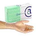 AmerCare Sensi-Flex Exam Grade Vinyl Gloves, Powder Free, Extra Large, Case of 1000