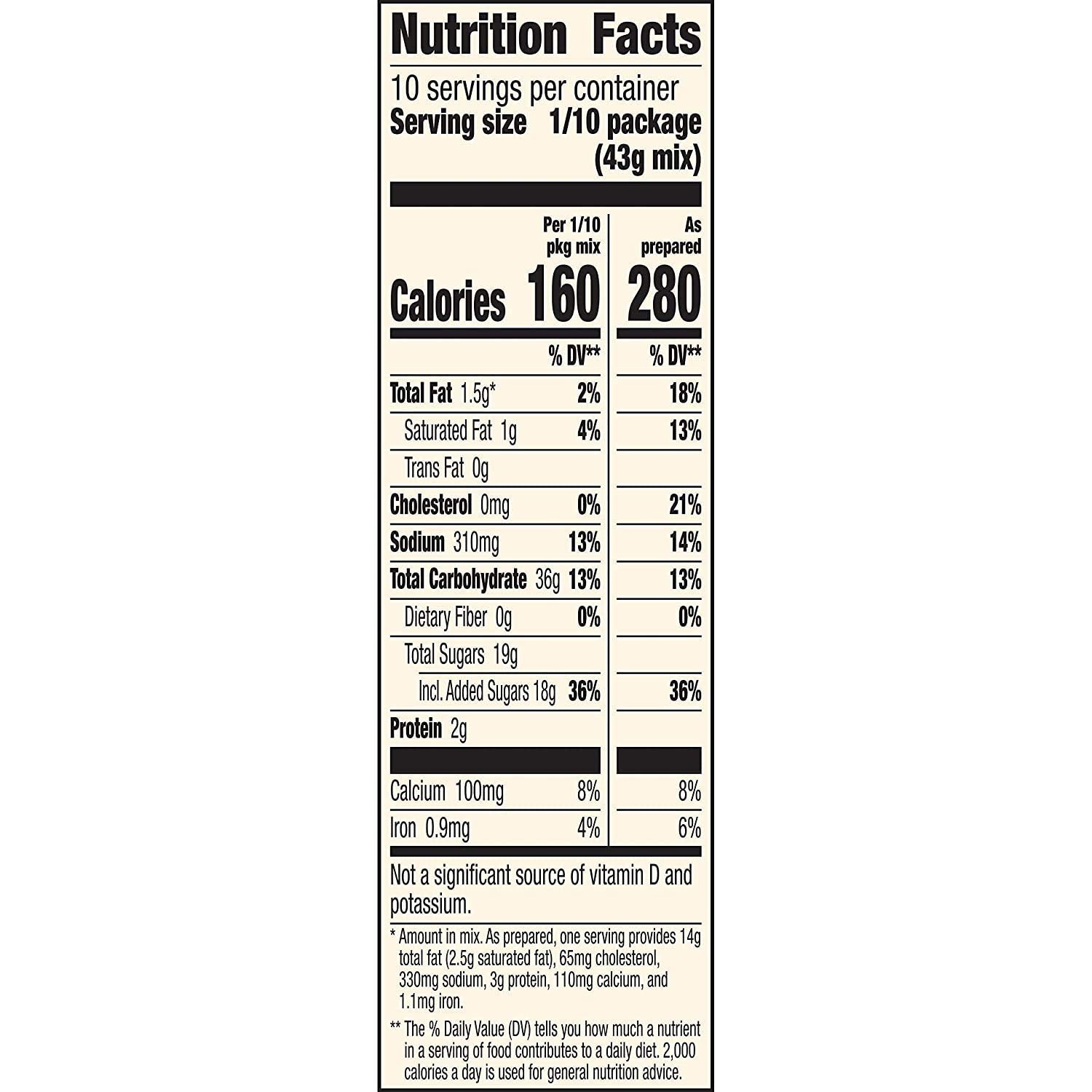 Betty Crocker Supermoist Cake, Butter Pecan, 15.25-Ounce (Pack of 4)