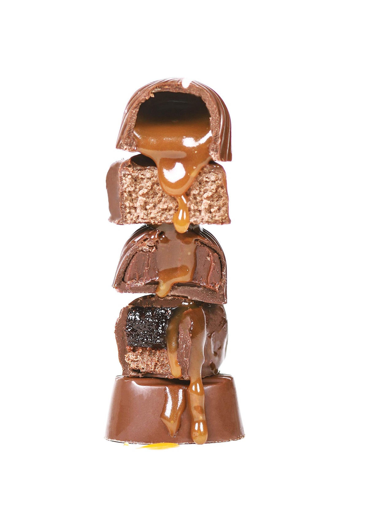 Chuao Chocolatier Chef's Favorites Bonbons Gift Box | Gourmet Assorted Dark & Milk Chocolate Artisan No Preservatives | For Gift Baskets, Christmas