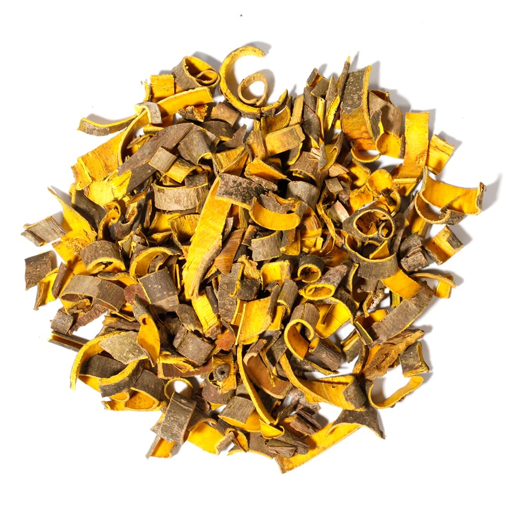 Hapsmiley Amur Cork Tree Bark (philodendron amurense bark/??/Huang Bo) Dried Bulk Herbs - 3.5 oz (100g)