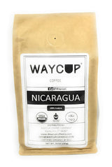 Waycup Organic Peru + Nicaragua (Fairtrade) Kosher Coffee, Ground, (OFT Pack, 2 x 10oz bag)