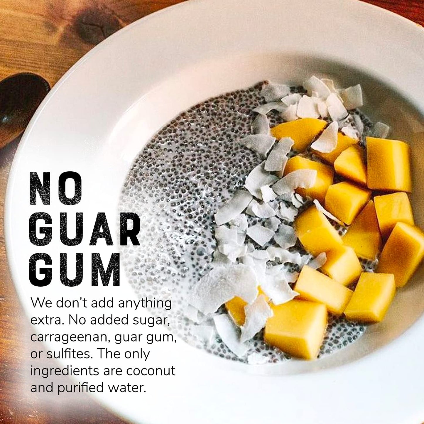 Nature’s Greatest Foods Pure Coconut Milk - No Guar Gum, No Additives, Non-GMO, BPA-Free, Vegan, Gluten-Free and Kosher, 17-19% Coconut Milk Fat, Unsweetened 12-pack