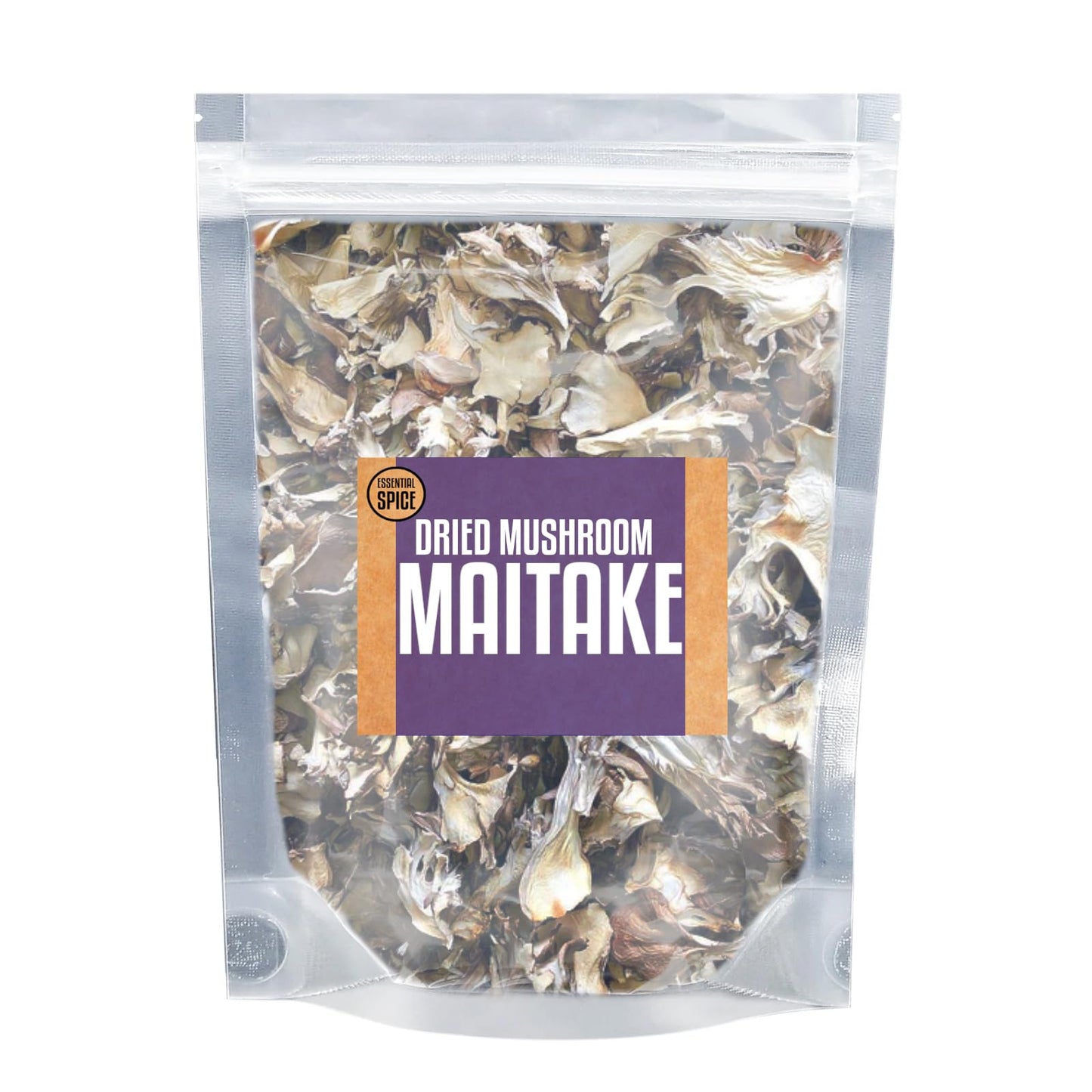 Essential Spice Dried Maitake Mushrooms - Whole, Rich Umami Flavor & Frilly Texture - Ideal for Soups, Stir-Fries, Broths & Risottos - Easy