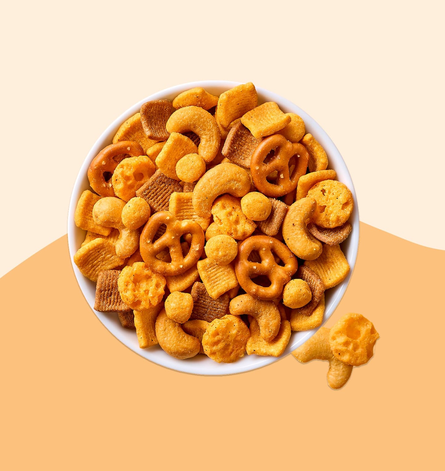 Catalina Crunch Protein Snack Mix with Cheese Crisps | 10g Protein, 2g Sugar per Serving | Good Source of Fiber, Gluten Free | Cheddar, 5.25 Ounce Bag