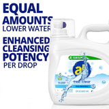 Liquid Laundry Detergent Free Clear, All Use, Everyday for All, Odor Relief, Free Clear for Sensitive Skin, 118 Fl Oz Bottle, 94 Loads