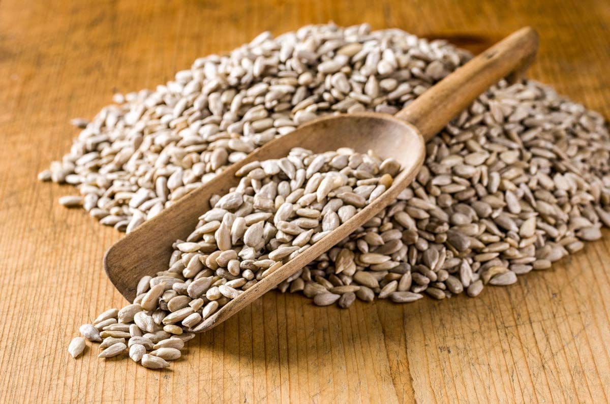 Food to Live Organic Sprouted Sunflower Seeds, 2 Pounds - Non-GMO, Kosher, No Shell, Unsalted, Raw Kernels, Vegan Superfood, Sirtfood, Bulk
