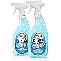 Restore Naturals - 22oz Glass Cleaner Spray - Fume-Free Powerful Window Cleaner, Non-Toxic Formula - Premium Glass Cleaner for Streak-Free Shine - 2