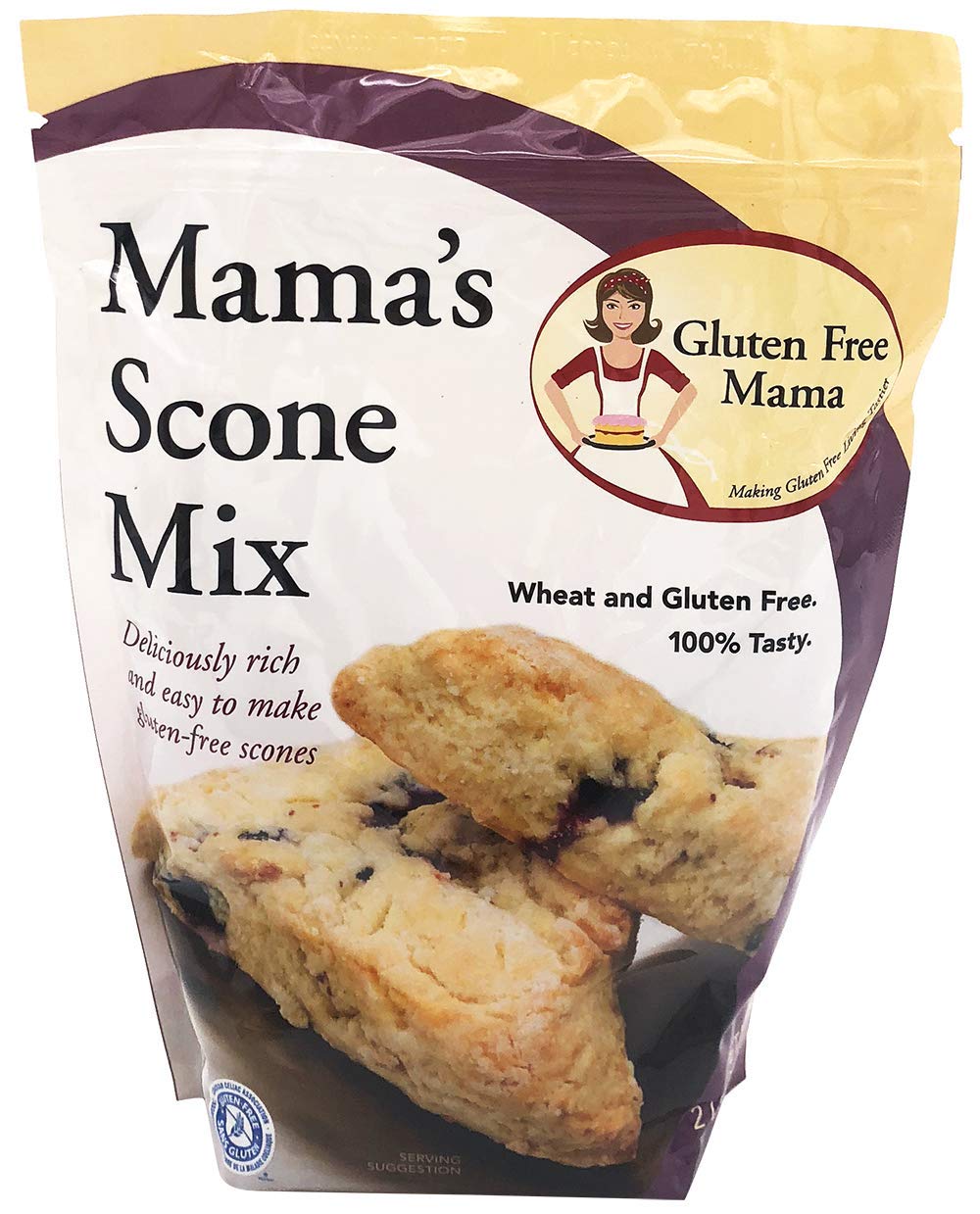 Gluten Free Scone Mix | 2 lb. Bag | Soft & Flaky | Easy to Make | Gluten Free Mama