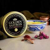Golden Saffron, Finest Pure Premium All Red Saffron Threads, Grade A+ Super Negin, Non-GMO Verified. For Tea, Paella, Rice, Desserts, Golden Milk