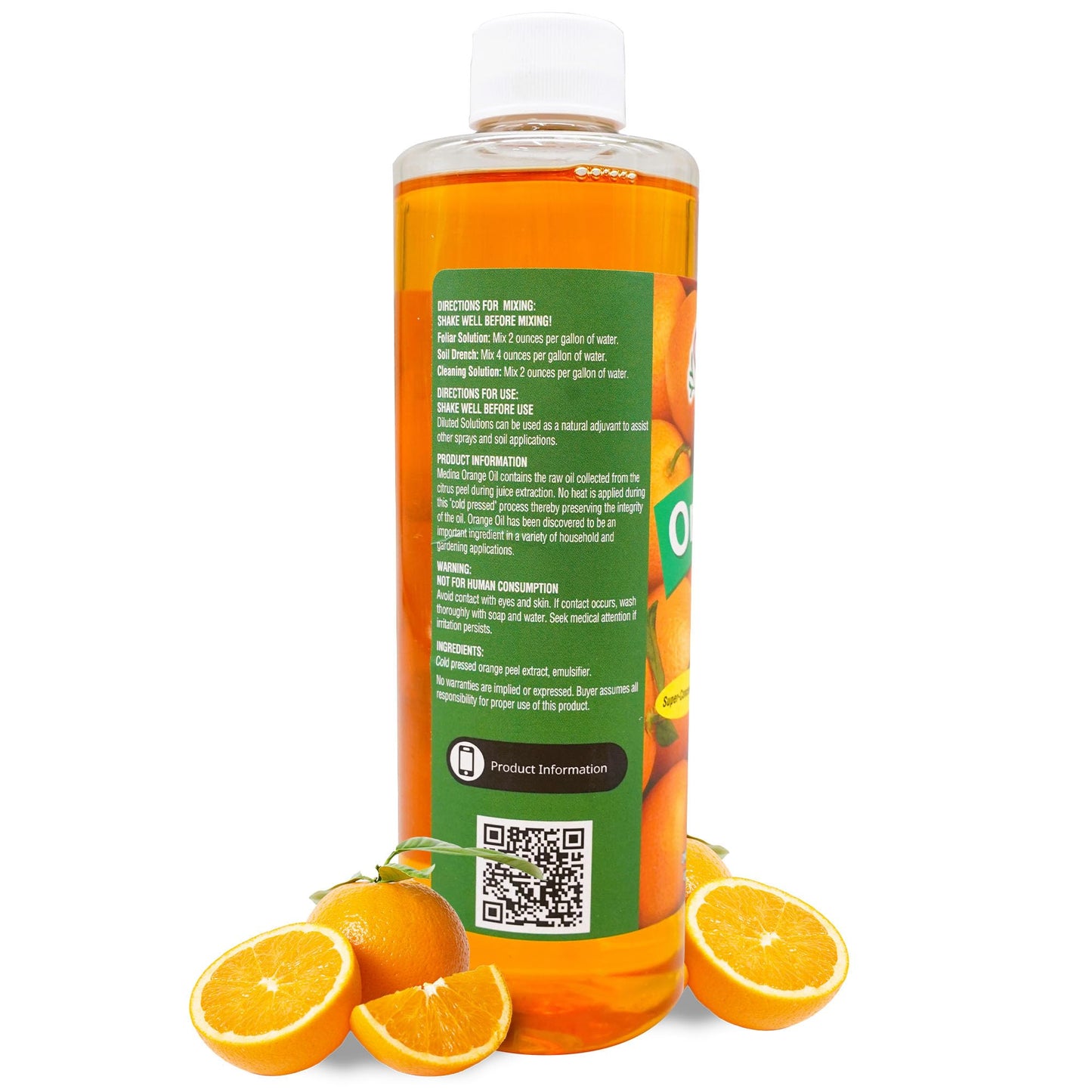 Medina Orange Oil Cleaner & Degreaser Concentrate - All Purpose Orange Oil Cleaner, Cabinet Cleaner Degreaser, Wood Degreaser for Kitchen Cabinets