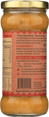Star Anise Foods, Sauce Simmer Peanut Vietnamese, 12 Ounce