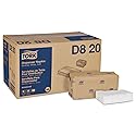 Tork Advanced Soft Minifold Dispenser Napkin, 12 packs, 500 napkins, D820, 3.8x6.5 inch,12x13 inch, White