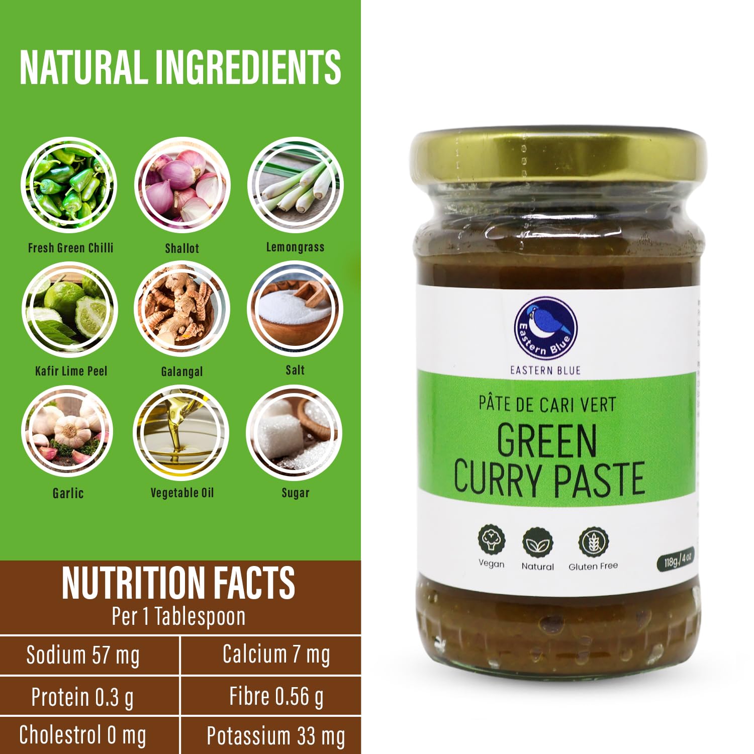 Green Curry Paste: Eastern Blue Thai Curry Paste varieties, Red curry paste, Yellow curry paste, and Panang curry Paste. Elevate your dishes