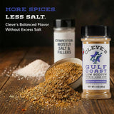 Cleve's Gourmet Gulf Coast Citrus and Herb Kick, Fish, Shrimp & Seafood Seasoning for Grilling & Cooking, 3.0 oz