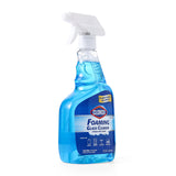 Clorox Foaming Glass Cleaner Trigger Spray, Streak Free No Drip Formula for Windows, Mirrors, and Glass Surfaces, All Purpose Household Cleaning Spray
