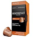 Bestpresso Coffee for Nespresso Original Machine 120 pods Genuine Espresso Ristretto Blend(High Intensity), Pods Compatible with Nespresso Original
