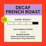 San Francisco Bay Decaf Ground Coffee, Decaf French Roast (28 oz Bag), Dark Roast Coffee, Swiss Water Process