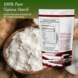 Arizona Kitchen Supply Tapioca Starch Powder, 2.5 lb (1.13 Kg) Resealable Stand-Up Pouch