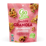 Go Raw Cranberry Almond Snacking Granola, 8oz Pouch