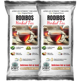 NWC Naturals African Sunrise Organic Rooibos Tea, Non-GMO, Caffeine Free, Kosher, Organic - 20 Count Tea Bags