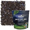 Tealyra - Cream Earl Grey Moonlight - Luxurious Loose Leaf Black Tea - Citrusy Bergamot with French Vanilla - All Natural, Medium Caffeine, 200g