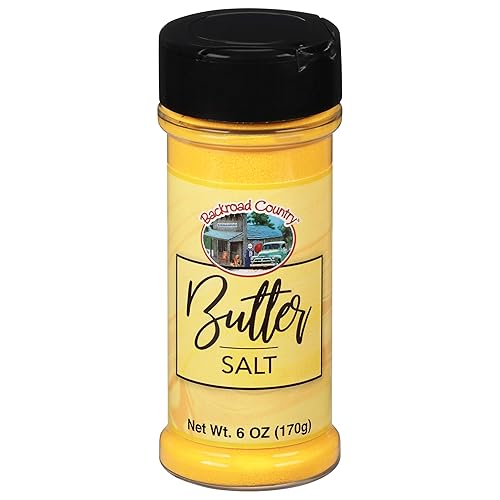 Backroad Country Popcorn Butter Salt 6 Ounces (Pack of 1)