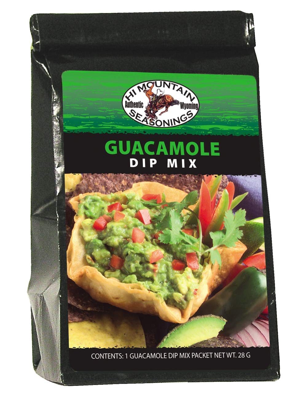 Hi Mountain Seasonings - GUACAMOLE DIP MIX. Create Delicious Homemade Dips