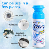Foaming Drain Cleaner,Drain Clog Remover - Sink Cleaner and Deodorizer,Foaming Cleaners for Kitchen, Sinks, Shower Drains,Tubs(2pcs)